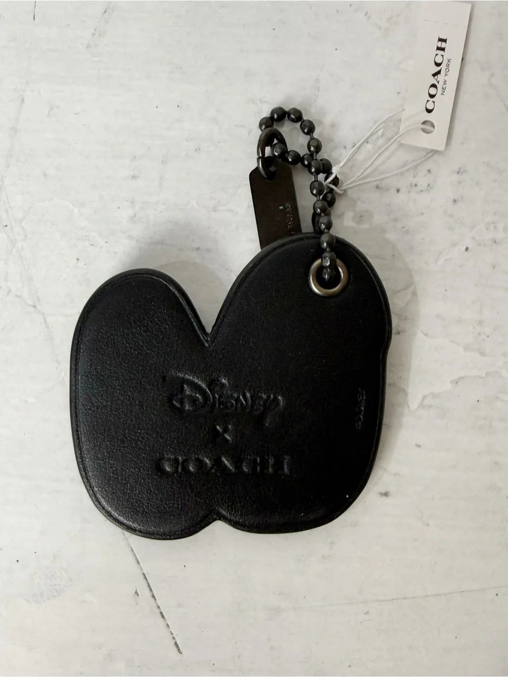 Disney x Coach Dark Fairy Tale Snow White Spooky Eyes Charm Hangtag Bag NWT